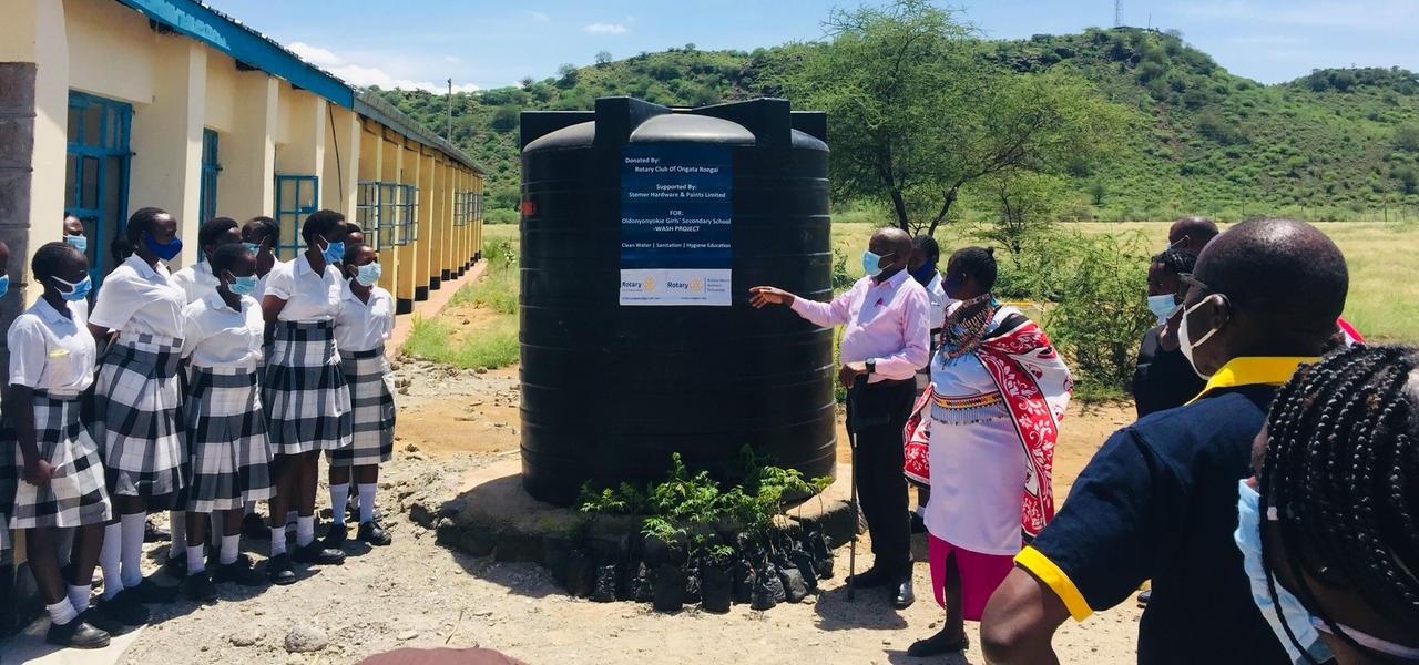 Read more about the article Water Tank Donation